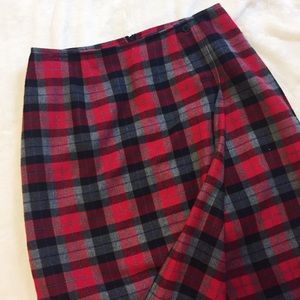 Plaid Skirt